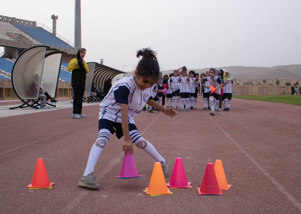 تمرینات فوتبال و دو میدانی کانون بیرجند از نگاه دوربین