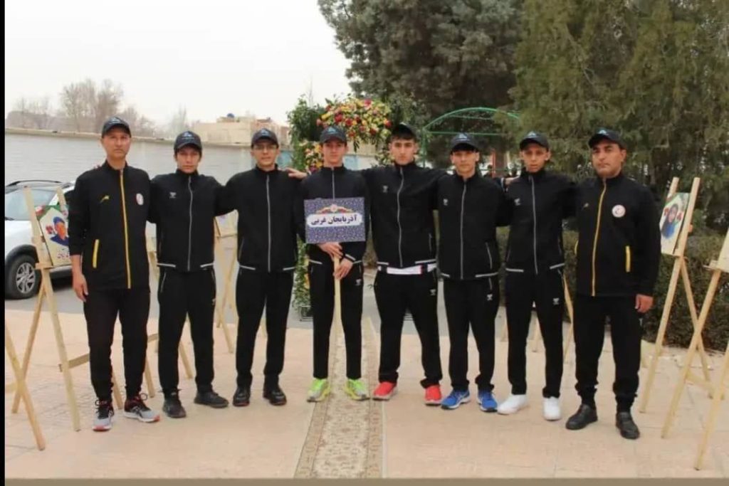 حضور پسران مهرعظام ارومیه در مسابقات دوومیدانی آموزشگاه‌های کشور