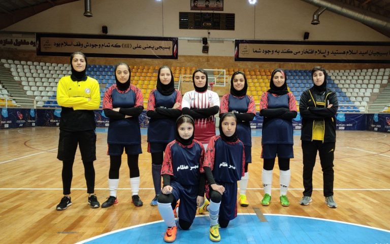 سومی دختران مهرعظام ارومیه در  مسابقات فوتسال «روز دختر»